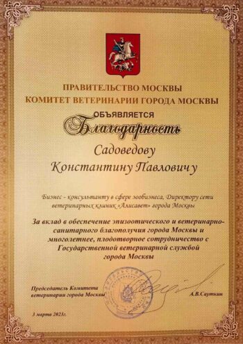 садоведов константин